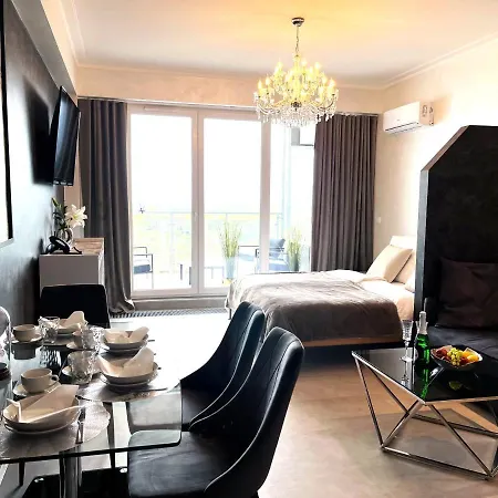 Royal Suite, 50 Meters To Beach, 10Th Floor, Beautiful View, Baltic Best Dziwnówek Eksteriør bilde