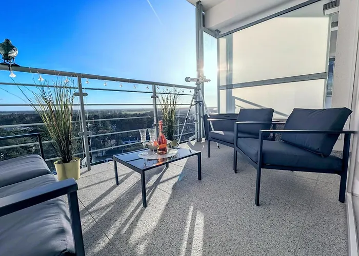 Royal Suite, 50 Meters To Beach, 10Th Floor, Beautiful View, Baltic Best